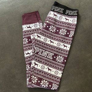 Womens PINK Bed Pants